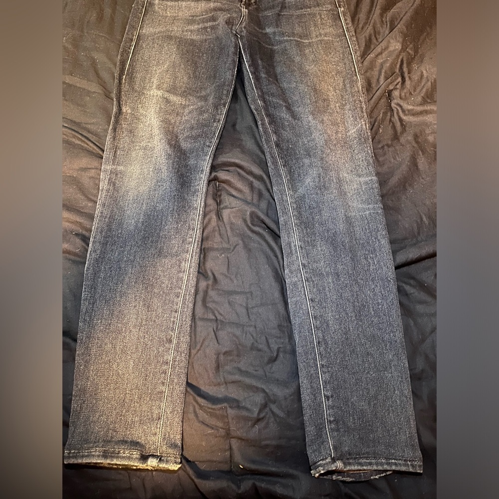 Citizens Of Humanity Rocket High Rise Skinny Jean Medium Wash Cotton Denim Fly - Picture 5 of 15